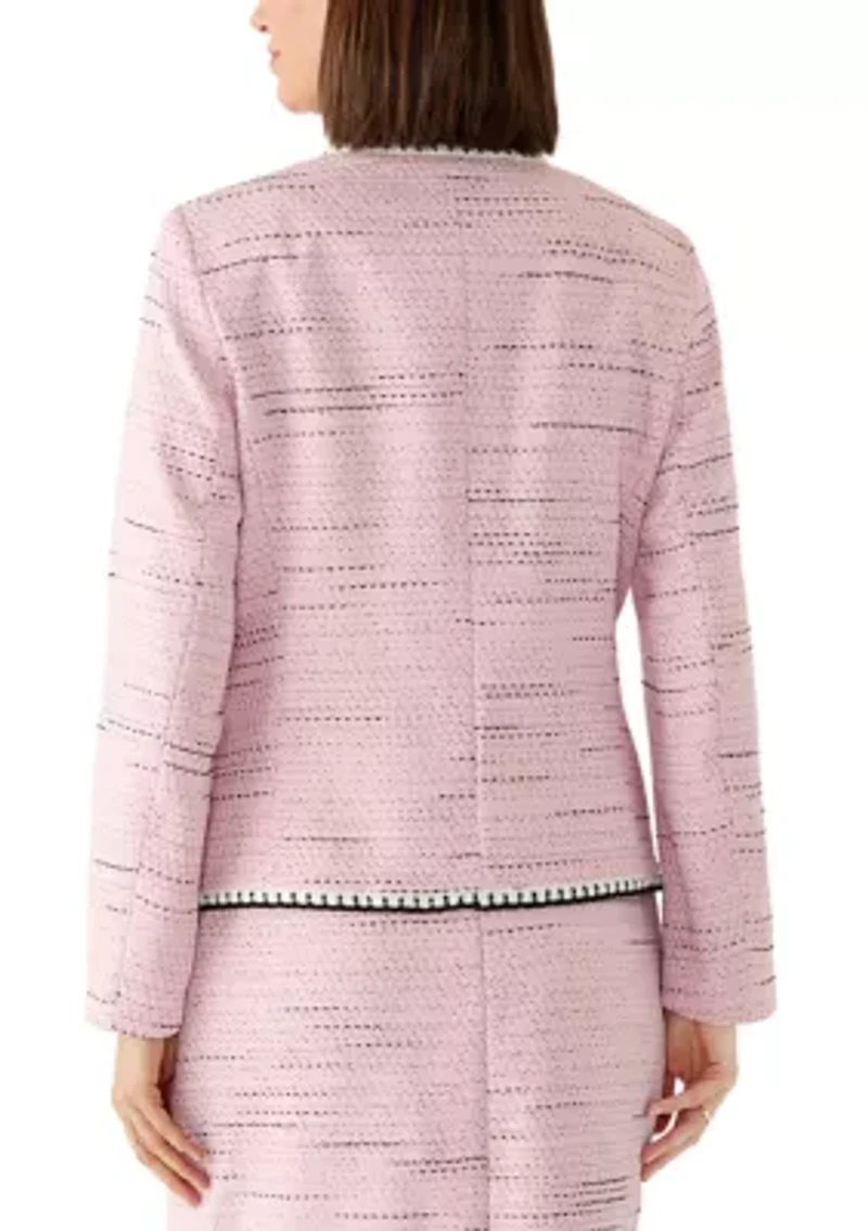 Women's Tweed Striped Jacket