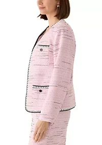 Women's Tweed Striped Jacket