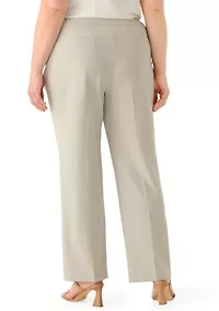 Plus Fly Front Trousers