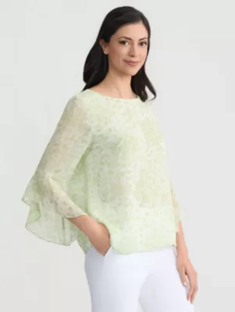 Women's Ruffle Sleeve Blouse