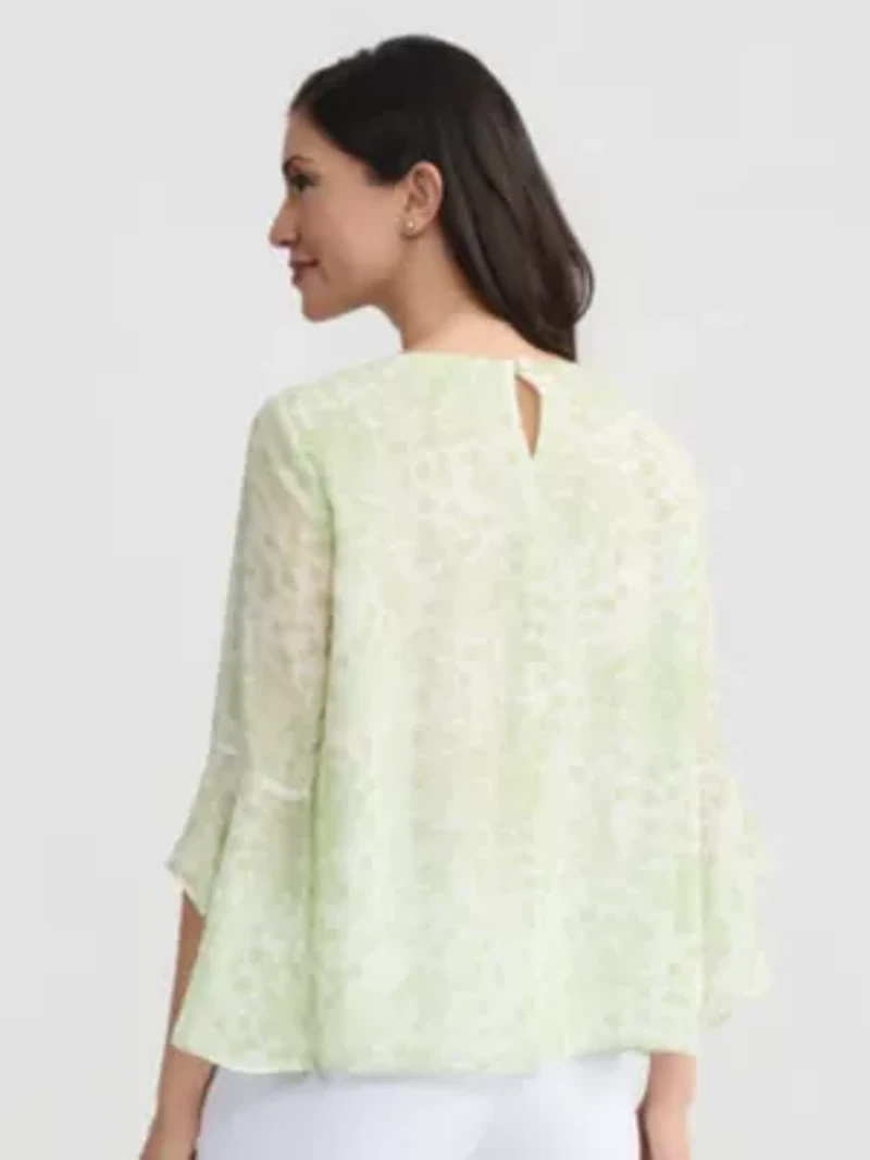 Women's Ruffle Sleeve Blouse