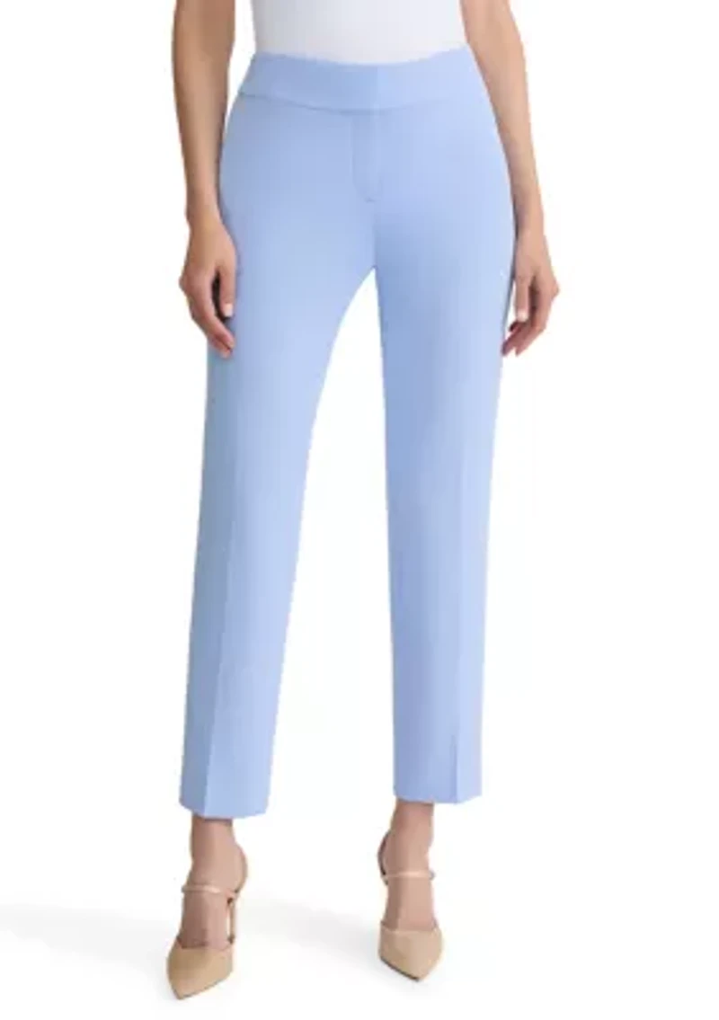 Women's Fly Front Slim Fit Pants