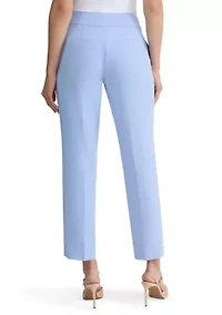 Women's Fly Front Slim Fit Pants