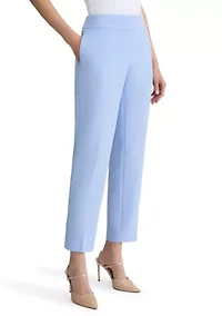 Women's Fly Front Slim Fit Pants