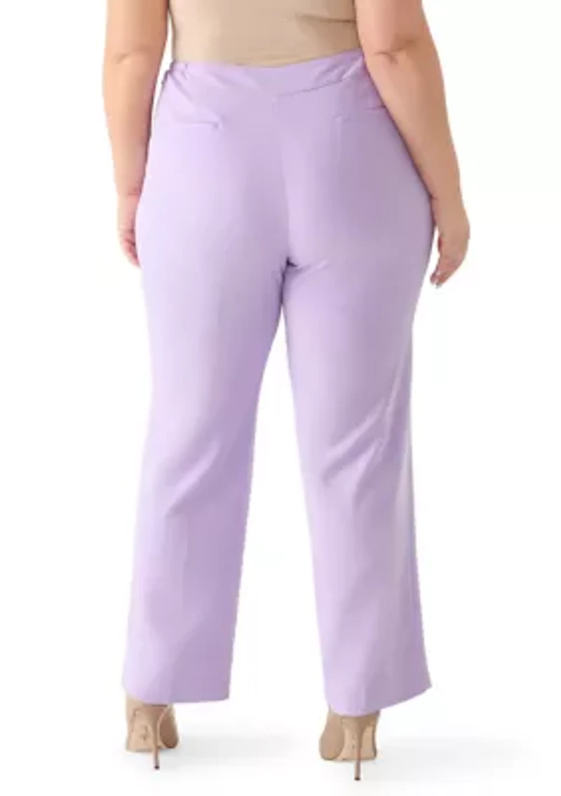 Plus Lily Straight Leg Trousers