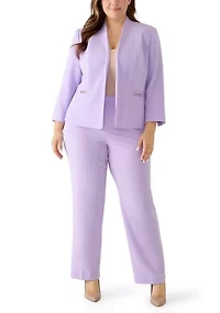 Plus Lily Straight Leg Trousers