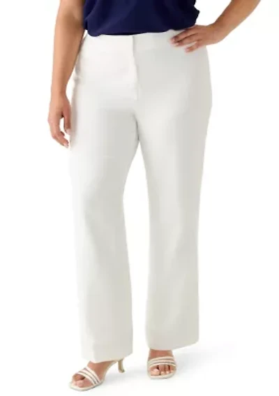 Plus Fly Front Pocket Trousers