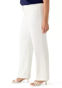 Plus Fly Front Pocket Trousers