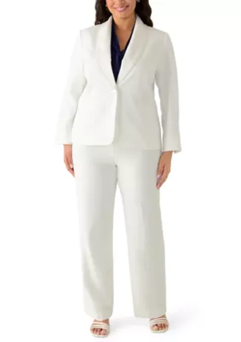 Plus Fly Front Pocket Trousers