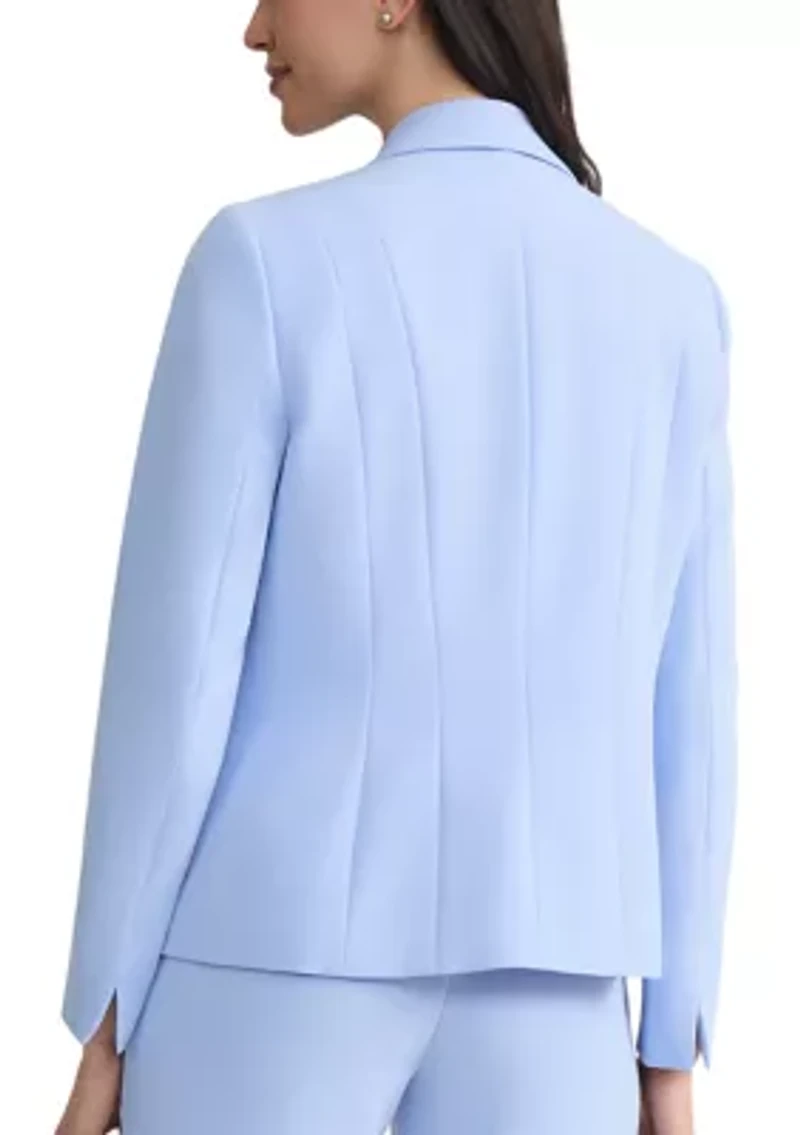 Women's One Button Split Sleeve Jacket