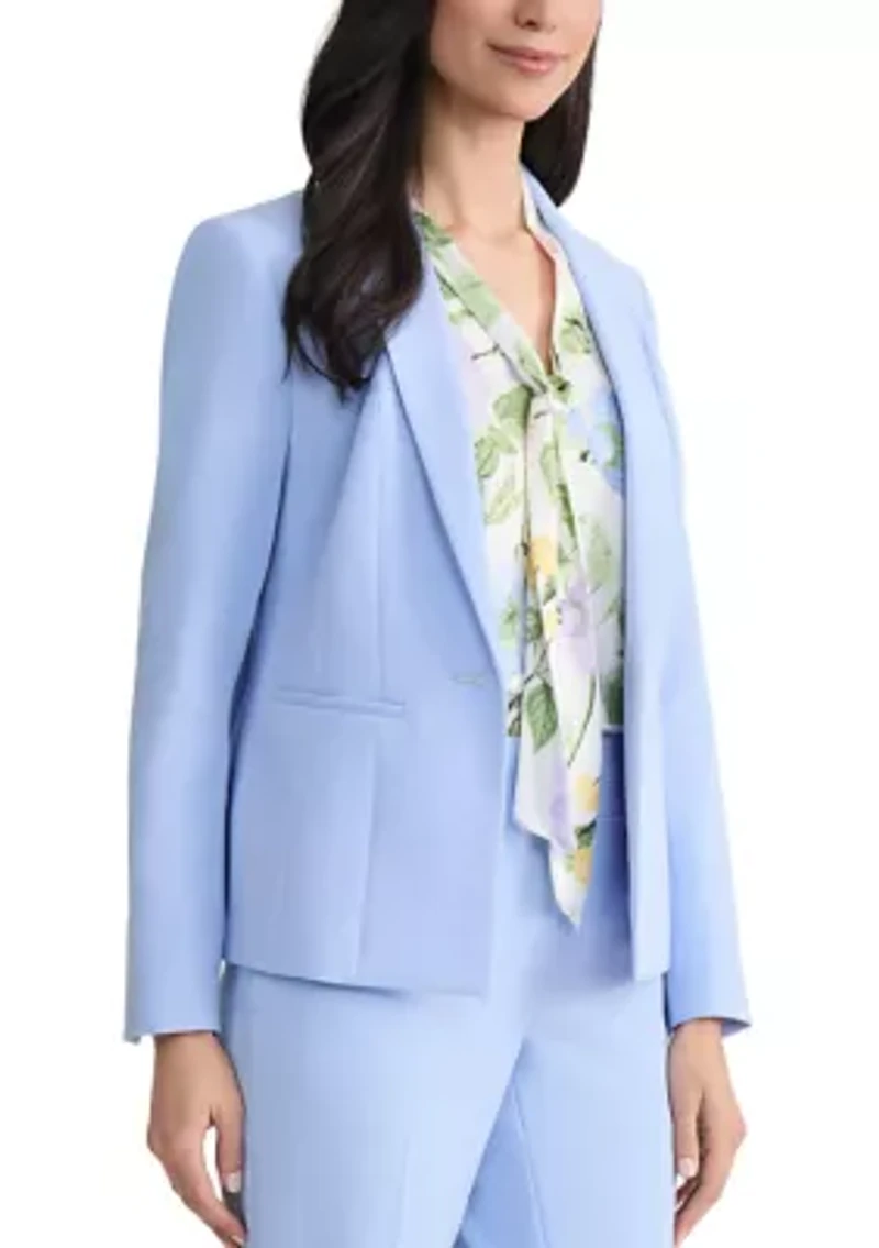 Women's One Button Split Sleeve Jacket