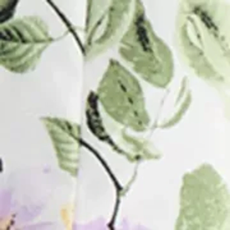 Women's Princess Seam Box Pleat Floral Dress