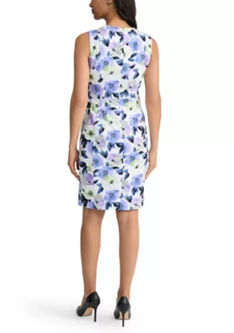 Women's Princess Seam Sheath Dress