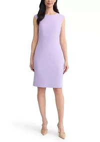 Petite Princess Seam Sheath Midi Dress