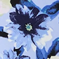 Plus Sleeve Sleeveless Printed Top