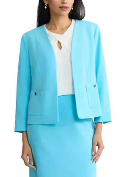Women's Stretch Crepe Cardigan Jacket
