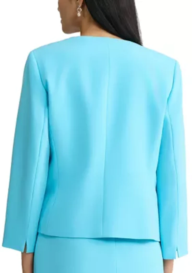 Women's Stretch Crepe Cardigan Jacket