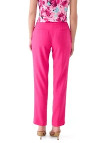 Women's Straight Leg Slim Fit Trousers