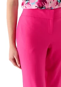 Women's Straight Leg Slim Fit Trousers