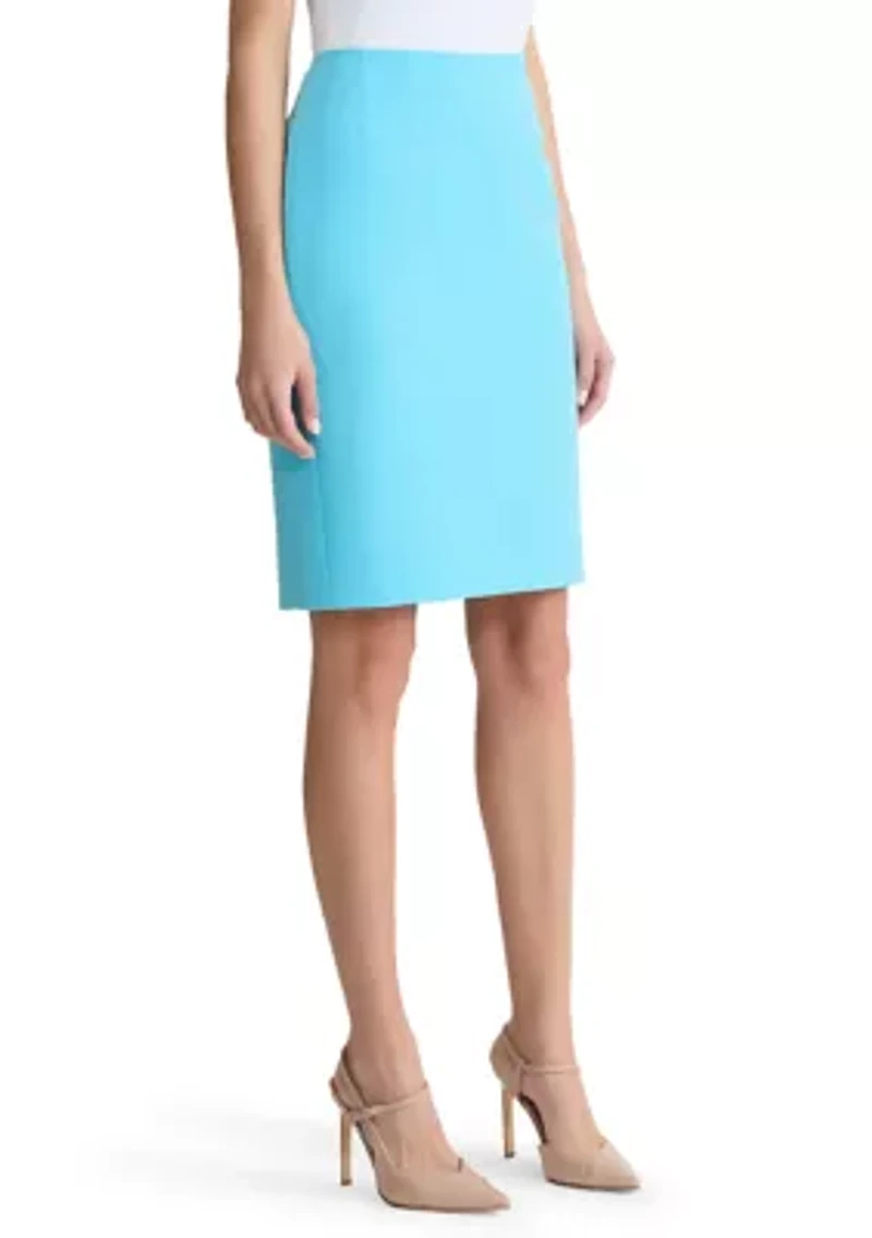 Women's Zip Slim Skirt