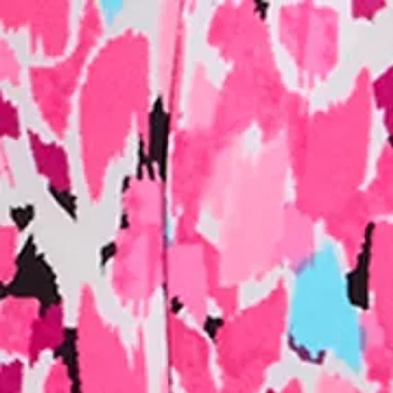 Plus Short Sleeve Pleat Neck Knit Top