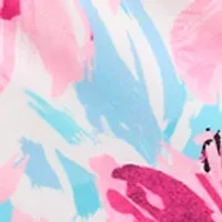 Women's Cowl Neck Print Top