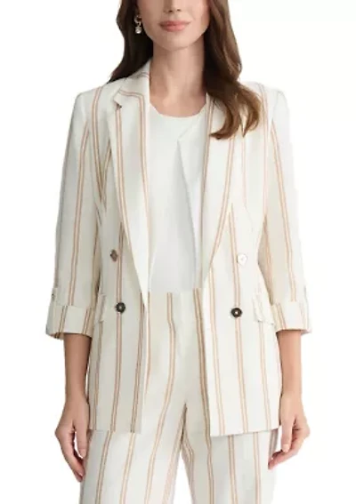 Women's Four Button Notch Collar Blazer