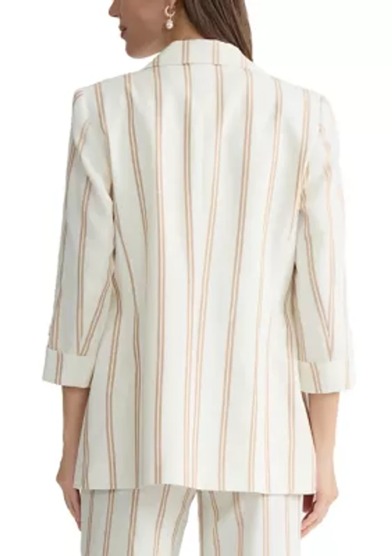 Women's Four Button Notch Collar Blazer