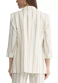 Women's Four Button Notch Collar Blazer