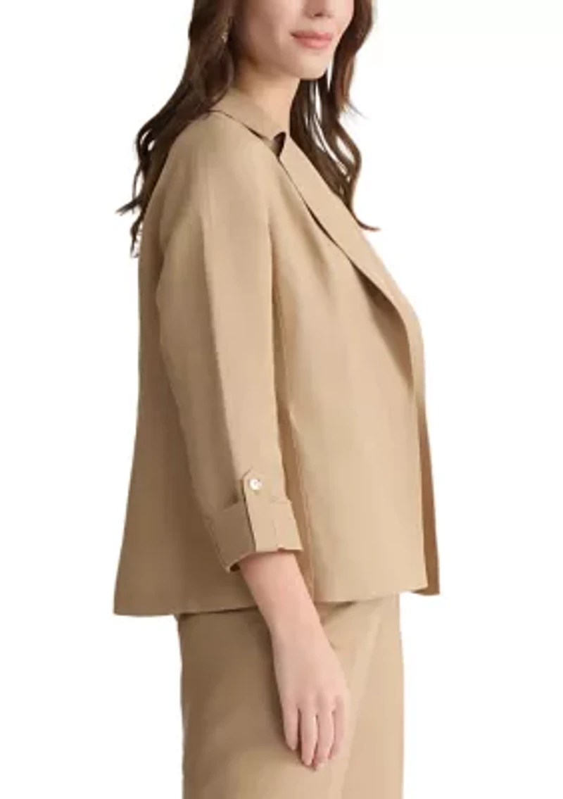 Petite Open Seam Jacket