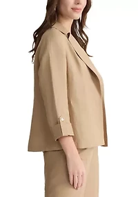 Petite Open Seam Jacket