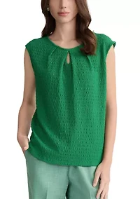 Women's Cap Sleeve Keyhole Cami