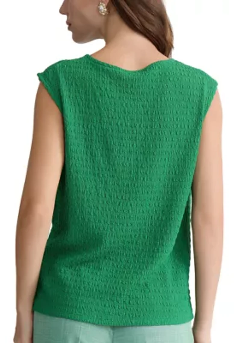 Women's Cap Sleeve Keyhole Cami