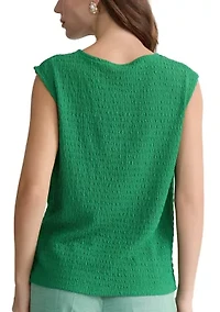 Women's Cap Sleeve Keyhole Cami
