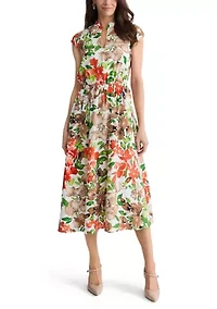 Petite Fit and Flare Dress