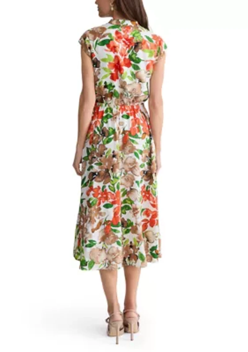 Petite Fit and Flare Dress