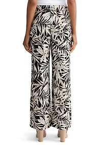 Petite Wide Leg Ankle Pants