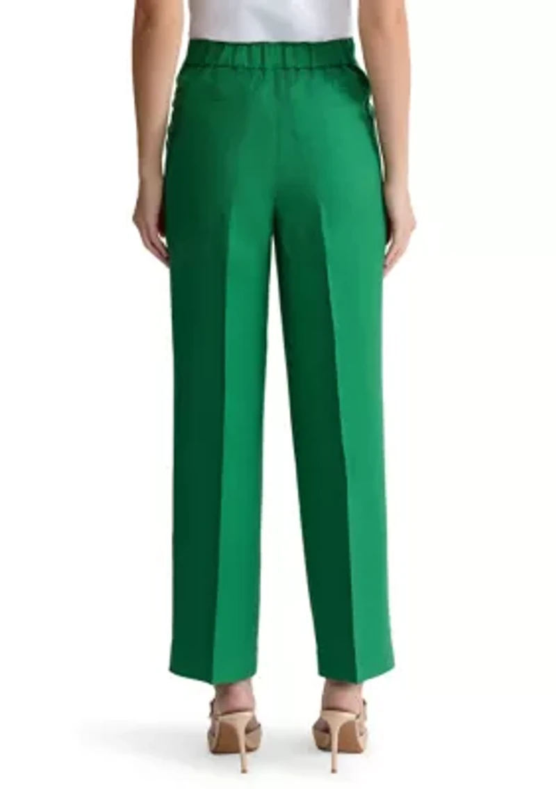 Women's Audrey Pull On Slash Pocket Wide Leg Pants
