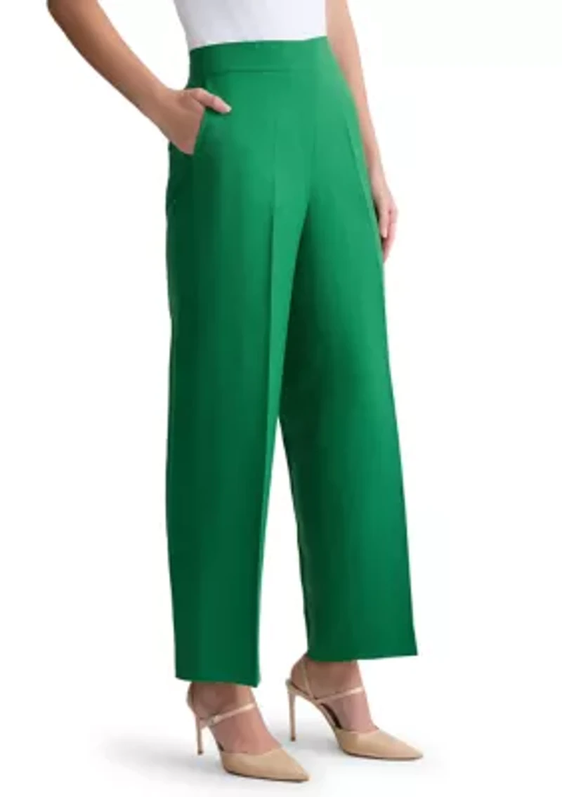 Women's Audrey Pull On Slash Pocket Wide Leg Pants