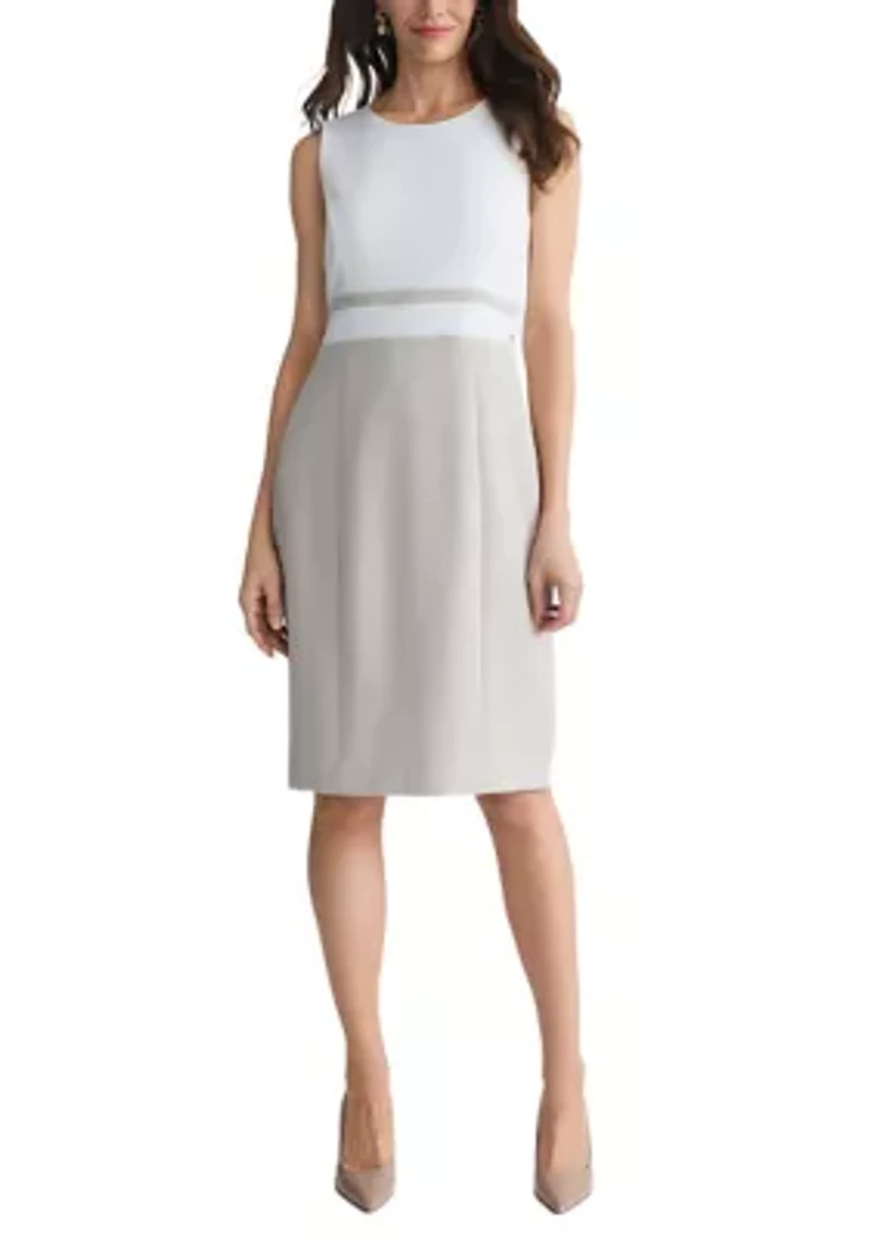 Women's Sleeveless Sheath Dress