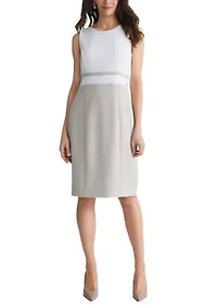 Women's Sleeveless Sheath Dress