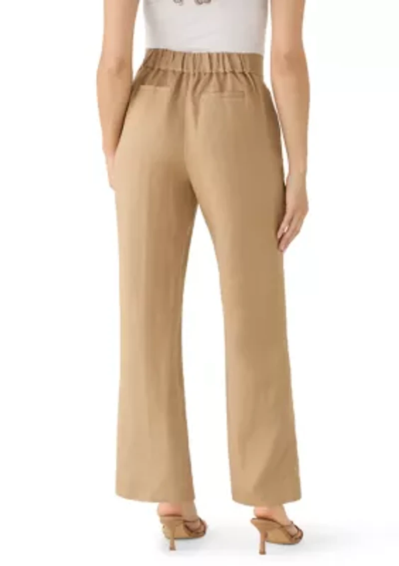 Petite Audrey Straight Ankle Pants