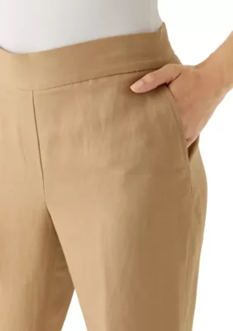 Petite Audrey Straight Ankle Pants