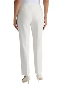 Women's Fly Front Straight Leg Pants