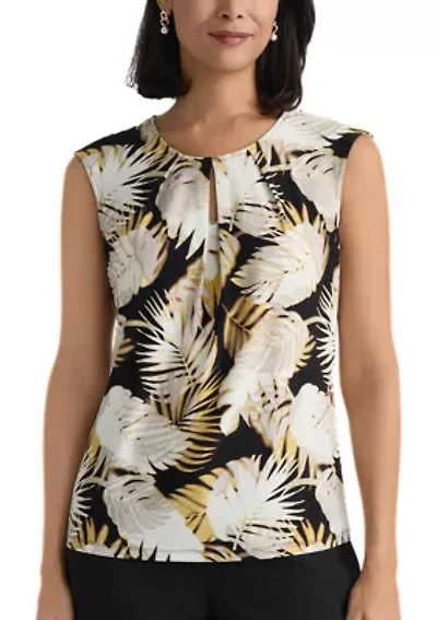 Women's Cap Sleeve Keyhole Cami