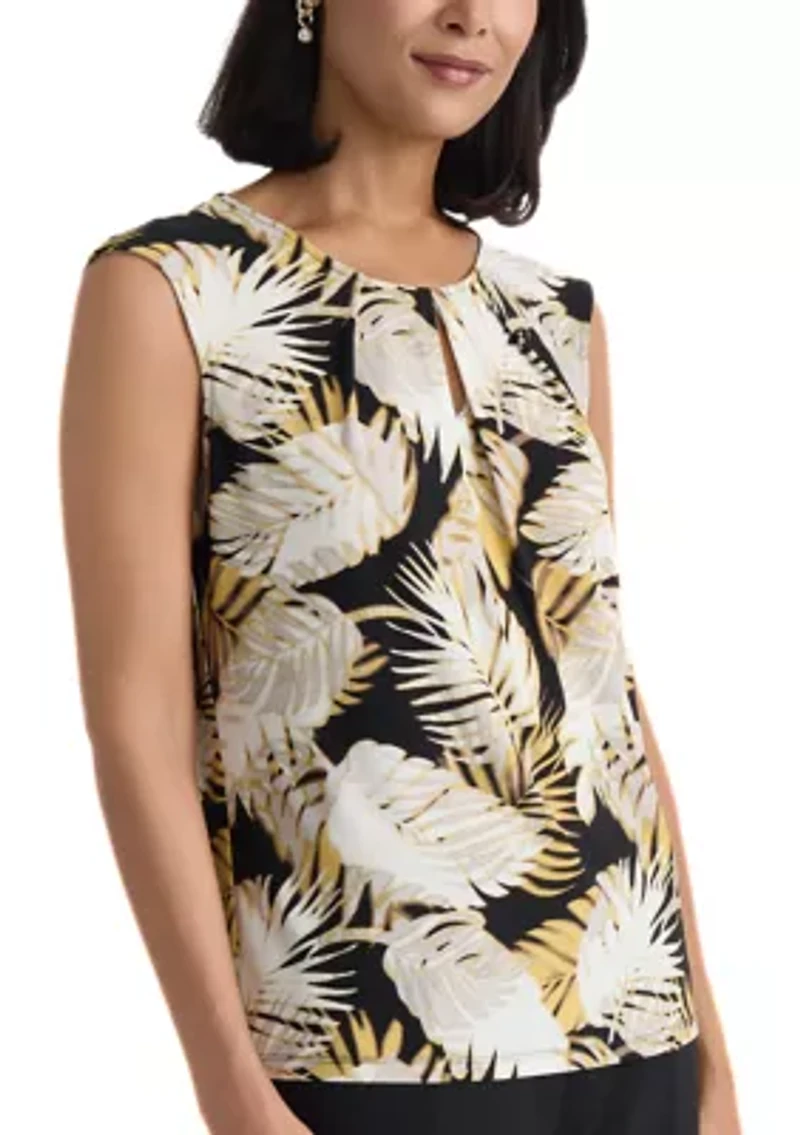 Women's Cap Sleeve Keyhole Cami