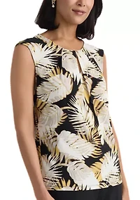 Women's Cap Sleeve Keyhole Cami