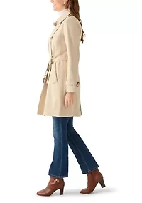 Women's Fine Twill Trench Coat