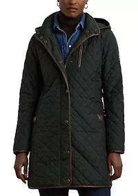 Women's Mid Length Quilted Coat