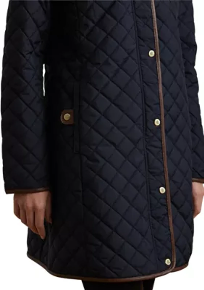 Women's Mid Length Quilted Coat